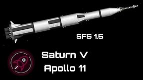 Saturn V - Apollo 11 Blueprint | SFS 1.5