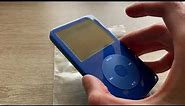 Custom Blue 5.5th Gen iPod Video Unboxing and Review