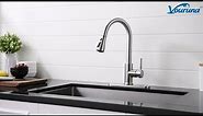 How to install pull out kitchen faucet? installation guide for sink mixer tap (2021)