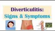 Diverticulitis Signs & Symptoms (And Why They Occur)