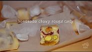 Homemade Chewy Nougat Candy - easy recipe for beginners like me