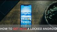 My phone is locked! How to Get Into a Locked Android？6 Fixes！