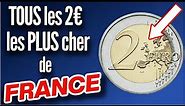 La pièce de 2 EURO commémorative La PLUS CHER ET La PLUS RARE de FRANCE ?