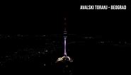 Avalski toranj | Avala - The Awala Tower | 4k #beograd #srbija #dji