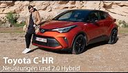 2020 Toyota C-HR 2.0 Hybrid "Orange Edition" Test / Endlich mit Apple CarPlay :) - Autophorie