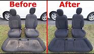 How To Super Clean Cloth and Leather Seats