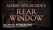 Rear Window - Blu-ray VS. 4K UHD Blu-ray Screenshots Comparison
