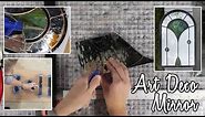 Watch Me Make an Art Deco Stained Glass Mirror