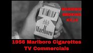 1956 MARLBORO CIGARETTES TV COMMERCIALS "FILTER, FLAVOR, FLIP-TOP BOX" XD60294