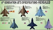 The All 6th GENERATION Jets Specifications (Explained)
