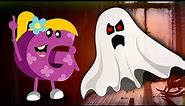Ghost is here | Halloween Cartoon for Children | G for Ghost | ABC Monsters
