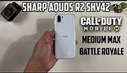 Sharp Aquos R2 SHV42 Gaming Test COD Mobile Battle Royale Medium Max at 2021 | Screen Record