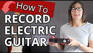 How To Record Electric Guitar using Audio Interface For Guitar