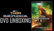 Thor Ragnarok DVD Unboxing