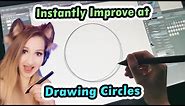 Easy Way to Draw Circles for Digital Artists | How to Draw a Circle Strategies & Improve Your Skills