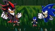 Sonic vs Shadow | Sonic Adventure 2 Sprite Animation