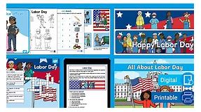 Labor Day Activity Pack for K-2nd Grade