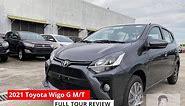 2021 Toyota Wigo 1.0 G || Full Tour Review