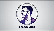 Photoshop Tutorial | Galaxy Logo Design From Face