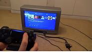 PS4 Pro working on a CRT Television