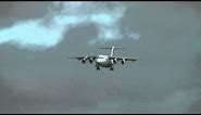 Air France (CityJet) Avro RJ-85 Crosswind Landing @Dublin Airport