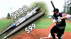 The CHEAPEST Slowpitch Softball Bat vs. The MOST EXPENSIVE Slowpitch Softball Bat