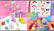 HOW TO MAKE STICKERS! (4 EASY DIY METHODS)