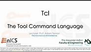 Introduction to Tcl: The tool command language - Part 1