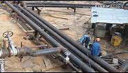 MS pipe Fabrication Video | Fabrication ms pipe line | LS