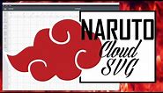 How To Make The Naruto Cloud SVG In Cricut Design Space