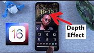 iOS 16: How To Create a Custom 'Depth Effect' Lock Screen Wallpaper