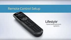 Bose Lifestyle - Remote Control Setup