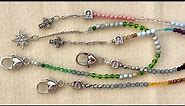 How to Make a Beaded Bookmark Beginner Tutorial I Easy DIY Bookmark Project I Purse or Bag Dangle
