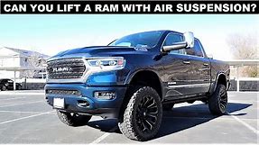 Lifted 2022 Ram 1500 Limited: Is Lifting A Ram With Air Suspension A Good Idea?