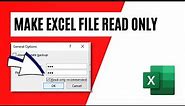 How to Make Excel Read Only