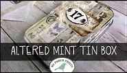 Altered Mint Tin Box Tutorial MPP