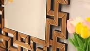 Champagne Gold wall mirror