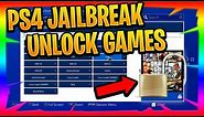 How To Unlock Games PS4 PlayStation 4 Jailbreak