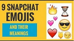 Top 9 Snapchat Emojis and its Meaning