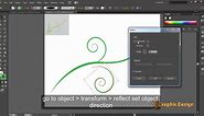 How to make vector Swirls, Swooshes, Florals on adobe illustrator cs6