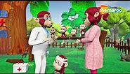 Five Little Monkey Nursery Rhyme | 3D Animation English Rhyme for Kids | Shemaroo Kids Junior