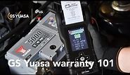 Warranty 101: Understanding the terms and conditions of your GS Yuasa battery - GYTV
