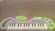 Vintage 1999 Kawasaki Kids Music Piano Keyboard - Demo 3 - O My Darling, Clementine