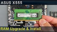 Asus X555 RAM Upgrade & Install: Step-by-Step DIY Guide