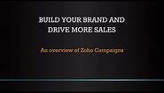 Getting started with Zoho Campaigns.