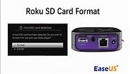 How to Choose and Set the Roku SD Card Format [2024 Best Ways]