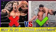John Cena | How To Do Attitude Adjustment | Cena's Fu - How To Do The AA - Pro Wrestling Finishers