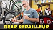 How to adjust your rear derailleur on a mountain bike