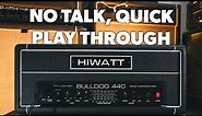 Hiwatt Bulldog 440 - No Talk Mini Demo