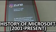 The History of Microsoft (2001-Present)
